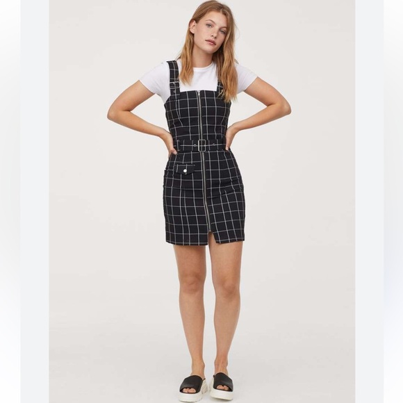 Full Zip up Mouse Pocket Buckle Dress! Hot Girl style - Picture 1 of 6